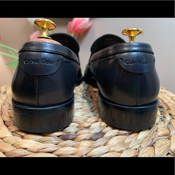 Calvin Klein Black Slip On Dress Loafer - Picture 3 of 8